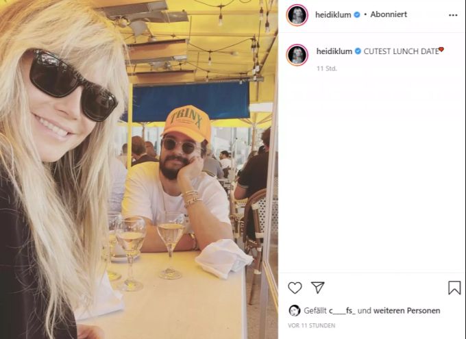 Ob Model-Tochter Heidi Klum und Schwiegersohn Tom Kaulitz wohl auch mal vorbei schauen? Heidi Klum