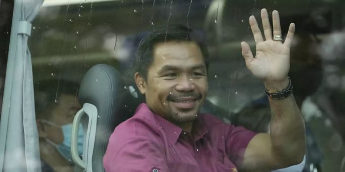 Manny Pacquiao ist bereits 2010 in die Politik gegangen. Foto: Aaron Favila/AP/dpa Manny Pacquiao ist bereits 2010 in die Politik gegangen. Foto: Aaron Favila/AP/dpa