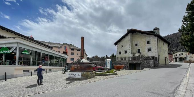 Dorfzentrum Celerina/Schlarigna. Dorfzentrum Celerina/Schlarigna.