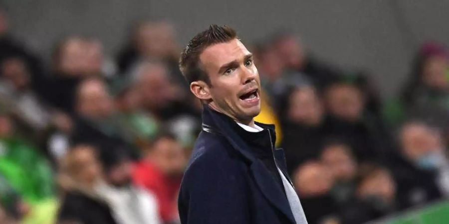 Sorgt sich um die Zuschauer-Entwicklung im deutschen Frauenfussball: Wolfsburg-Coach Tommy Stroot. Foto: Swen Pförtner/dpa