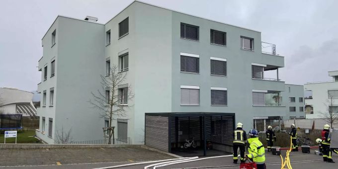 Der Schaden beläuft sich auf mehrere Zehntausend Franken. Brand