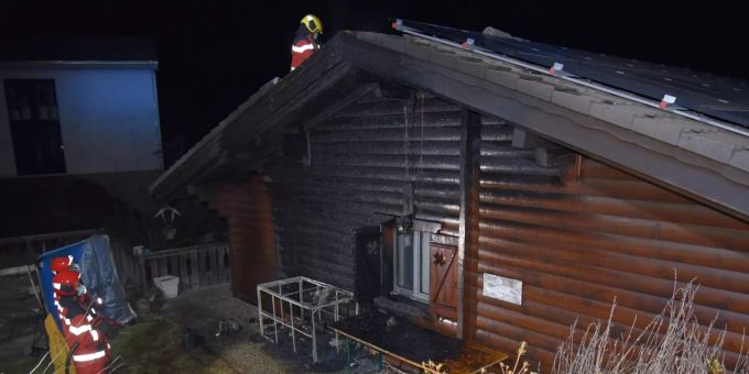 Der Brand konnte gelöscht werden. Brand
