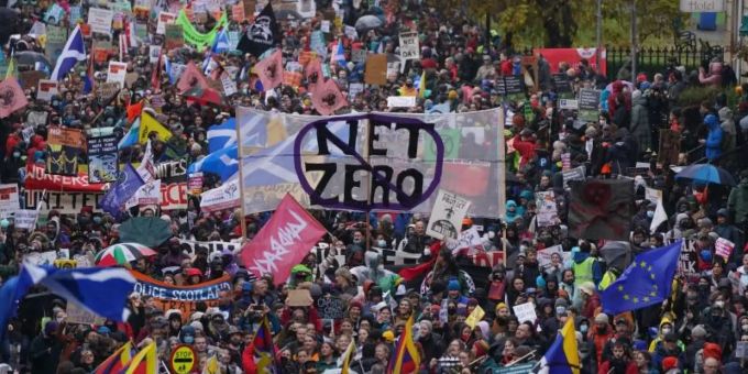 Glasgow - Massenproteste erhöhen Druck auf die Weltklimakonferenz