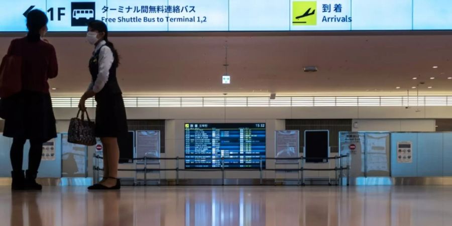 Flughafen in Tokio