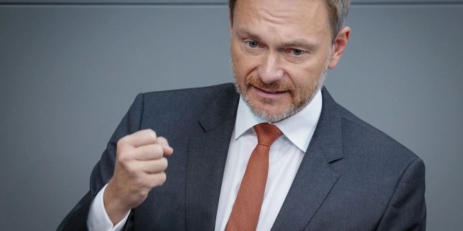 Bundesfinanzminister Christian Lindner