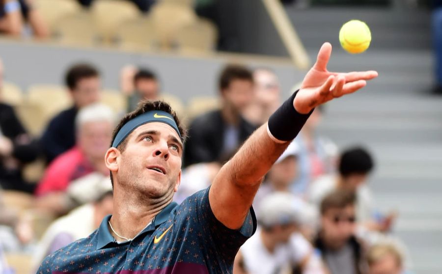 Seine Tennis-Laufbahn macht ihm noch immer zu schaffen. Del Potro brach sich während seiner Karriere beide Knie.