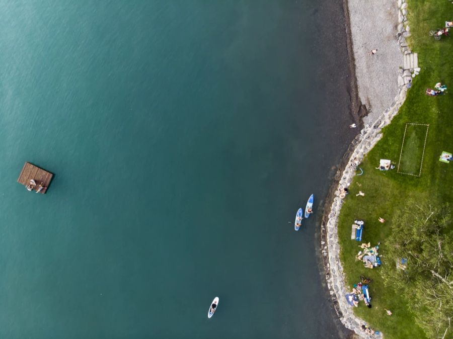 Auch der Walensee weist «überdurchschnittlich hohe Messwerte auf».