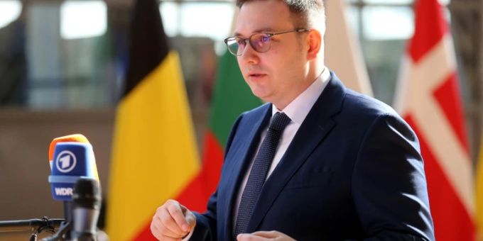 Tschechiens Aussenminister Jan Lipavsky Tschechiens Aussenminister Jan Lipavsky