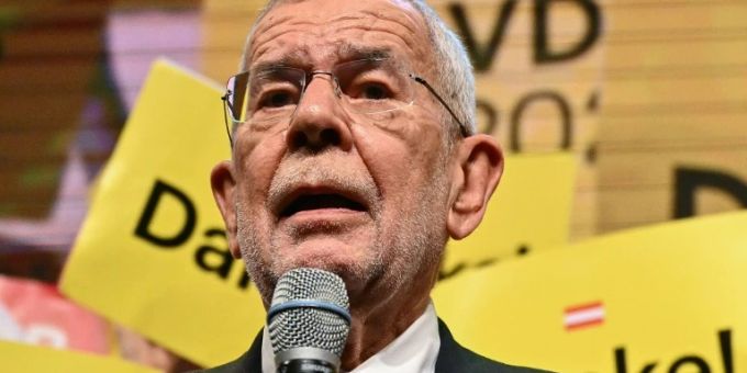 Van der Bellen bei einem Auftritt. (Archivbild) finanzminister