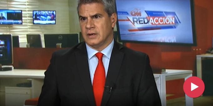 Live im TV - CNN-Moderator wird von Erdbeben in Mexiko überrascht