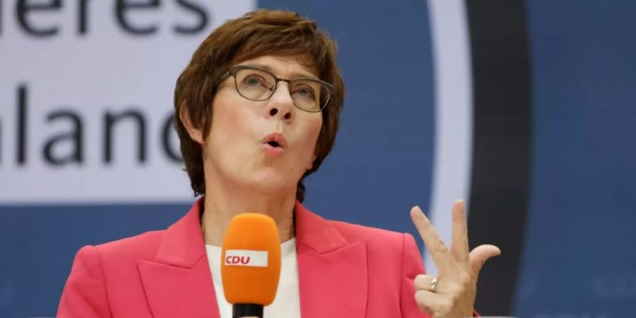 Verteidigungsministerin Annegret Kramp-Karrenbauer (CDU)