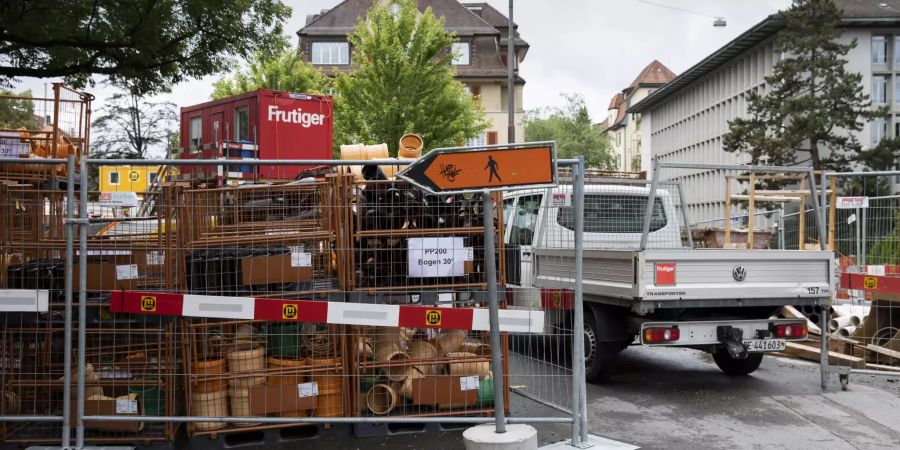 Umleitung Strasse