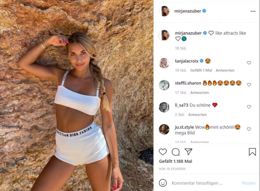 Mirjana Zuber macht Ferien auf Ibiza.