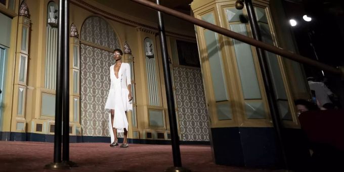 Die Fashion Week in Mailand, Italien, ist gestartet. Italy Fashion Francesca Liberatore