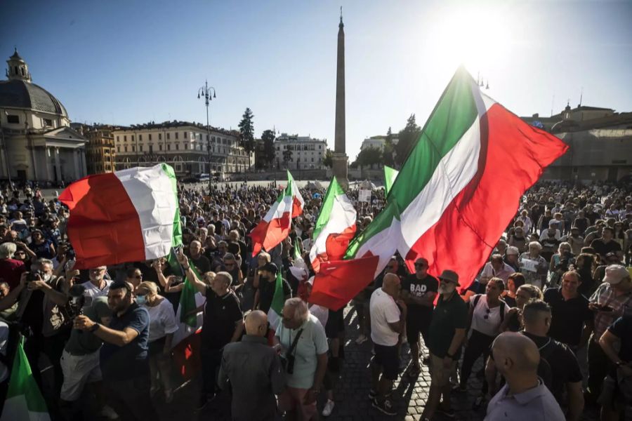 protest italien coronavirus