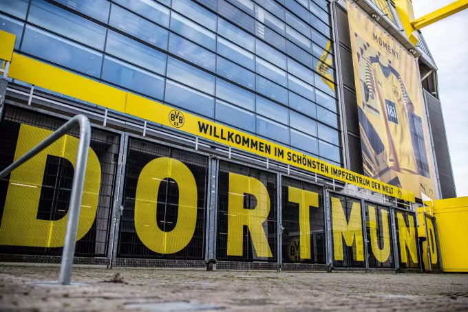 Im BVB-Stadion wurde im Juli gegen das Coronavirus geimpft. Beginn Corona-Impfaktion