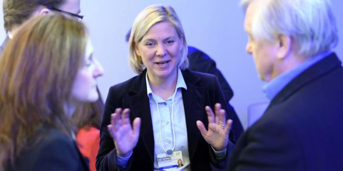 Magdalena Andersson könnte Schwedens neue Regierungschefin werden. Schweden
