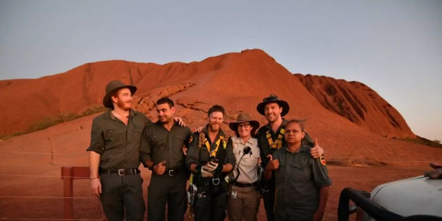 Zum Sonnenuntergang sperrten Rangers endgültig den Weg.