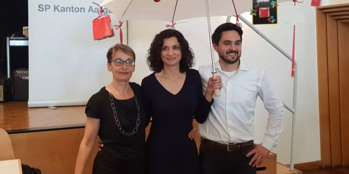 Elisabeth Burgener (l.)