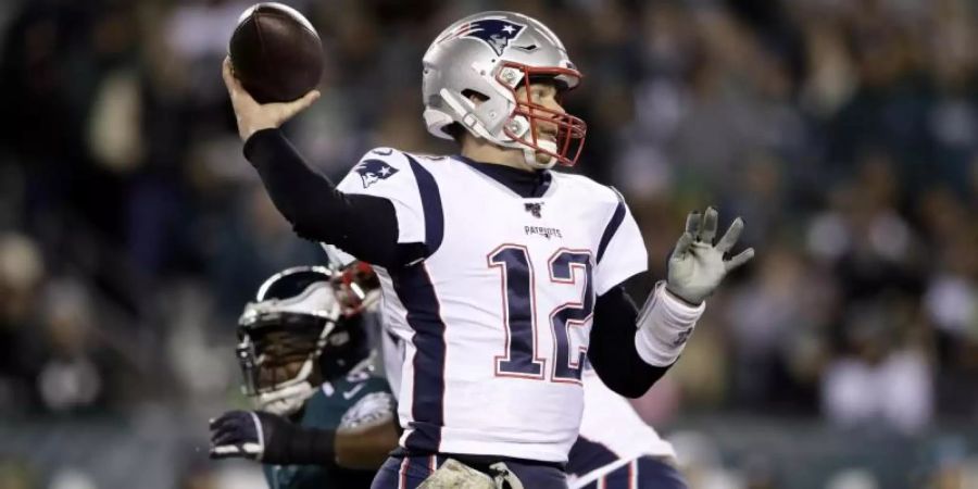 Quarterback Tom Brady führte die New England Patriots zum Sieg. Foto: Matt Rourke/AP/dpa