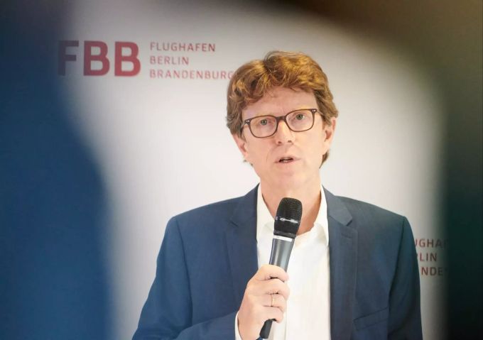 Engelbert Lütke Daldrup, der Chef des Flughafens BER. Engelbert Lütke Daldrup