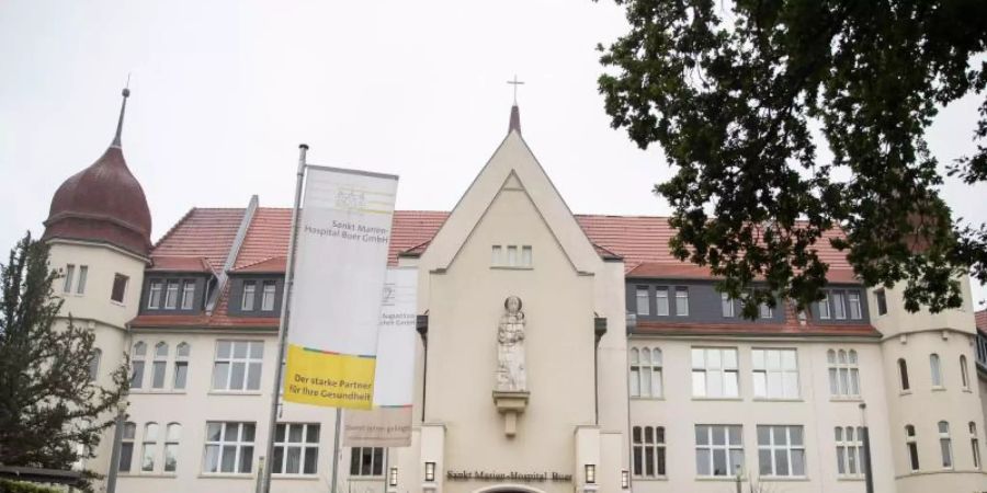 Das Sankt Marien-Hospital Buer. Hier hat es eine ungewöhnliche Häufung von Neugeborenen mit Handfehlbildung gegeben. Foto: Marcel Kusch