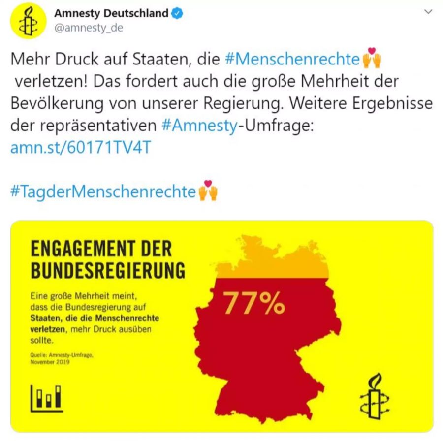 amnesty umfrage