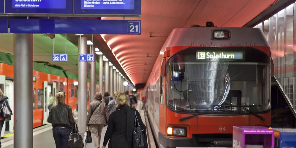 Marti Und Frutiger Bauen Neuen Rbs Bahnhof Und Zufahrtstunnel