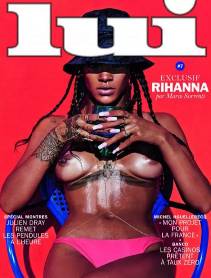 Dieses Cover-Foto veröffentlichte Rihanna auf Instagram. Es wurde entfernt. Rihanna