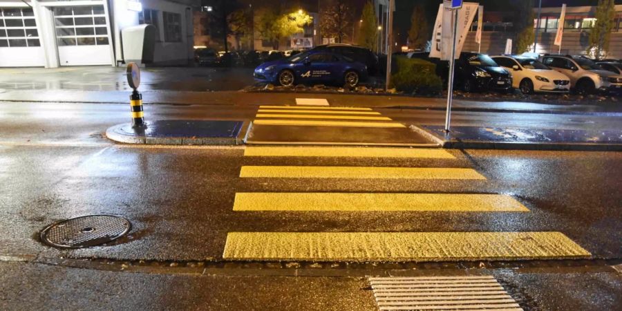 Auf Fussgängerstreifen angefahren