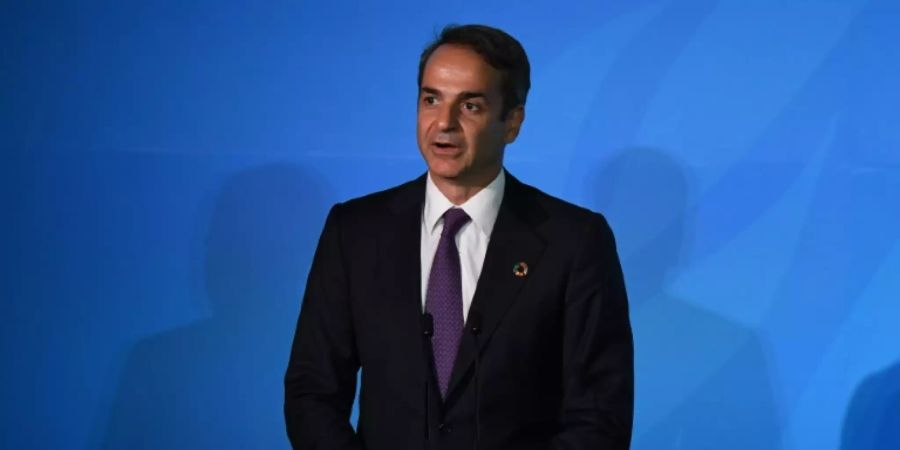 Mitsotakis bei der UNO in New York