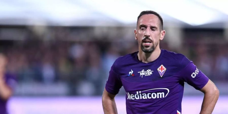 Spielt mittlerweile in Italien: Ex-Bayern-Star Franck Ribéry. Foto: Jennifer Lorenzini/Lapresse/Lapresse via ZUMA Press/dpa