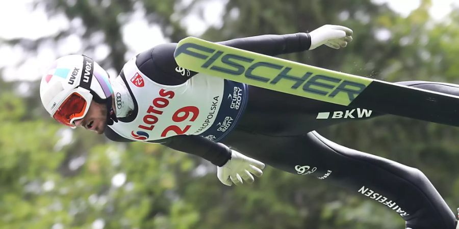 Im Vierten Jahr in Folge der beste Schweizer Skispringer: Killian Peier