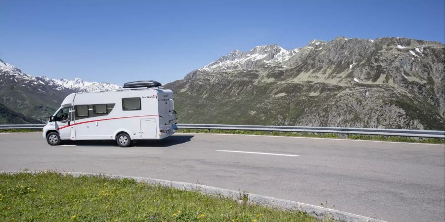 Wohnmobil in der Schweiz