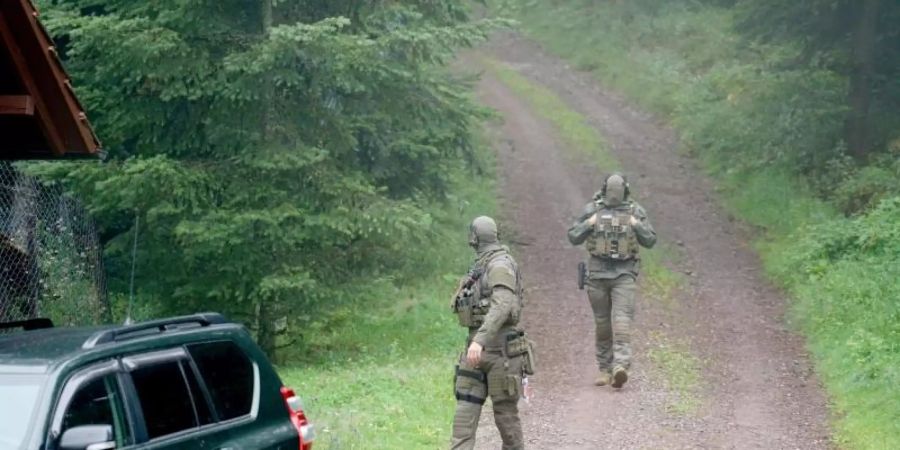 Nach mehreren Tagen ist der Flüchtige gefasst worden. Foto: Benedikt Spether/dpa