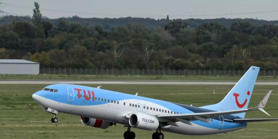 TUI-Maschine in Düsseldorf