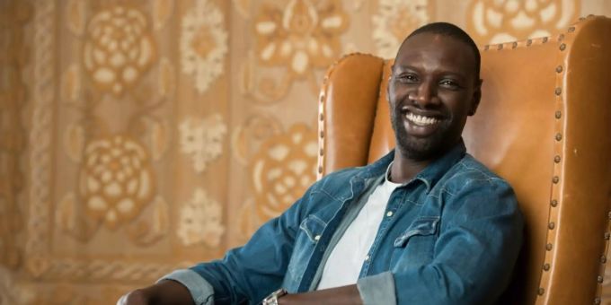 Der französische Schauspieler Omar Sy Der französische Schauspieler Omar Sy