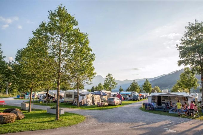 Das Camping Seefeld Sarnen OW. Camping Seefeld