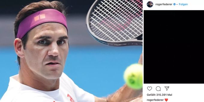 #BlackoutTuesday - Jetzt schliesst sich auch Federer US-Protesten an!