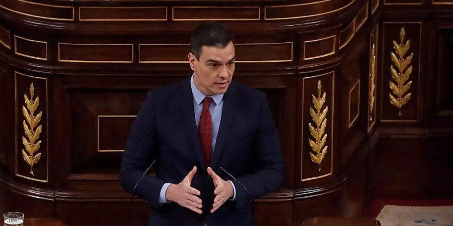 Spaniens Ministerpräsident Pedro Sánchez hat  seinem Kabinett einen Plan für die schrittweise Rückkehr zu einer «neuen Normalität» vorgelegt. (Archivbild)