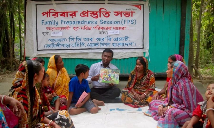 Eine Gruppe Frauen in Bangladesh