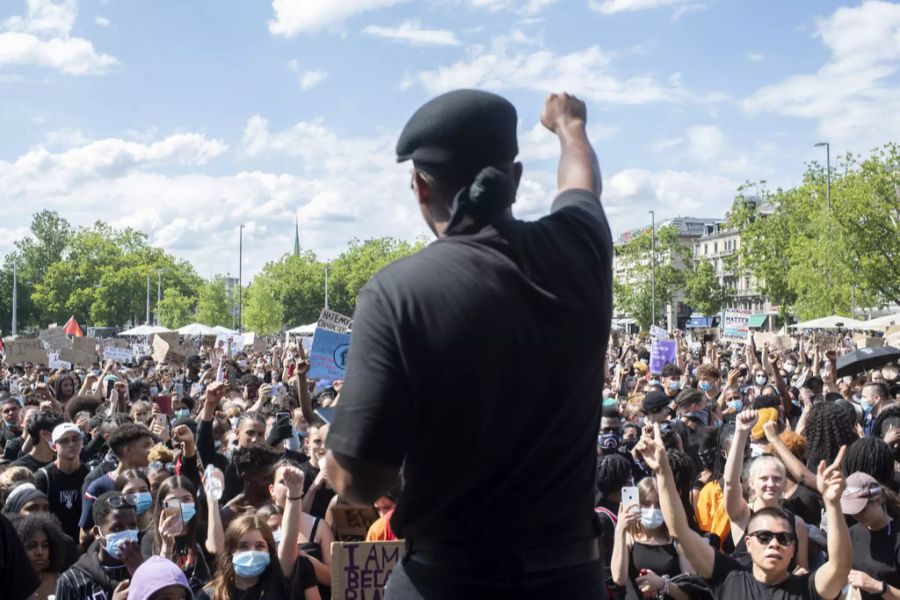 Die Demonstranten am vergangenen Samstag in Zürich.