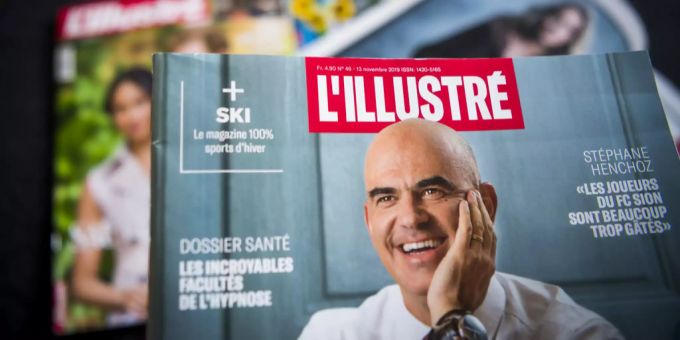 Eine Ausgabe der Zeitschrift L'illustré. l?illustré