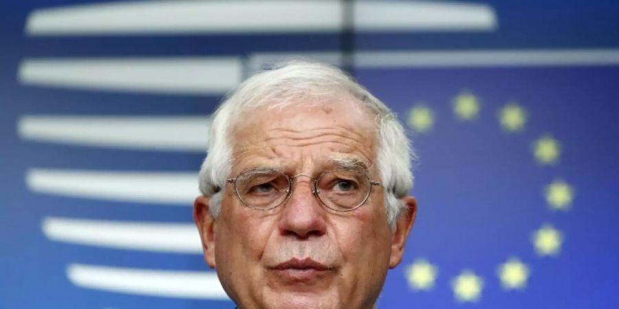 Josep Borrell will weiter versuchen, die Spannungen mit der Türkei über Verhandlungen zu reduzieren. Foto: Francois Lenoir/Reuters Pool/AP/dpa