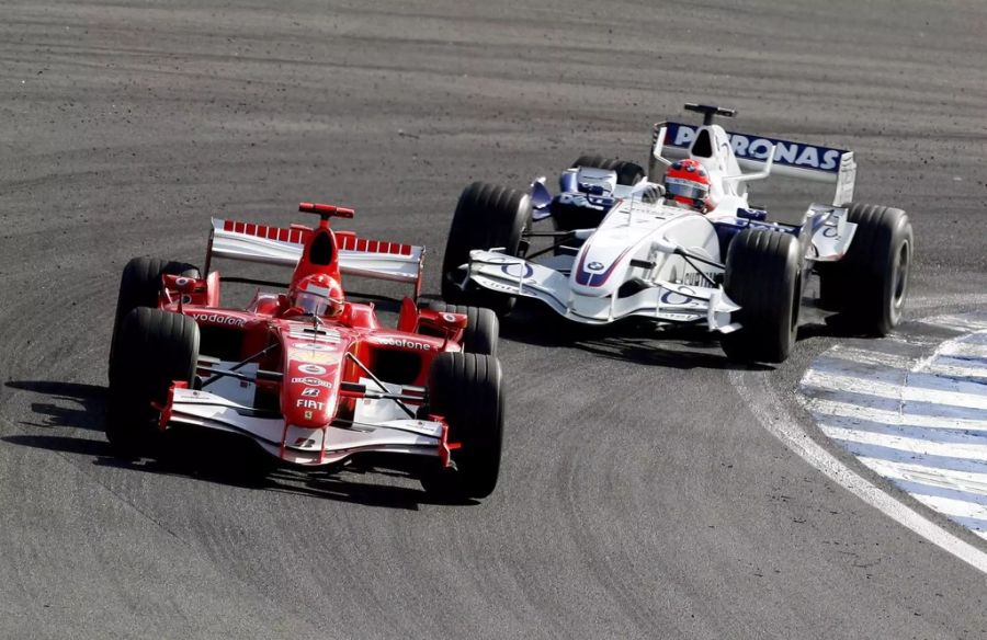 Michael Schumacher sass bis 2006 bei Ferrari im Cockpit. Danach folgte eine Pause.