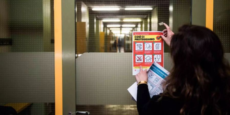 Coronavirus Tessin Lockdown