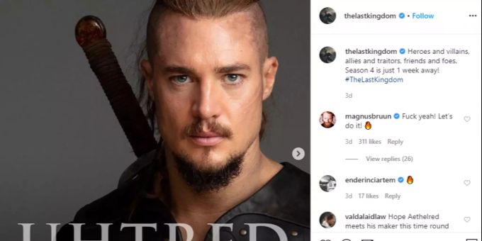 «The Last Kingdom» startet bald in die vierte Staffel. the last kingdom