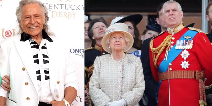 Der mutmassliche Vergewaltiger Peter Nygard und Prinz Andrew (rechts mit der Queen( kennen sich. Was Prinz Andrew wusste, ist unklar. prinz andrew