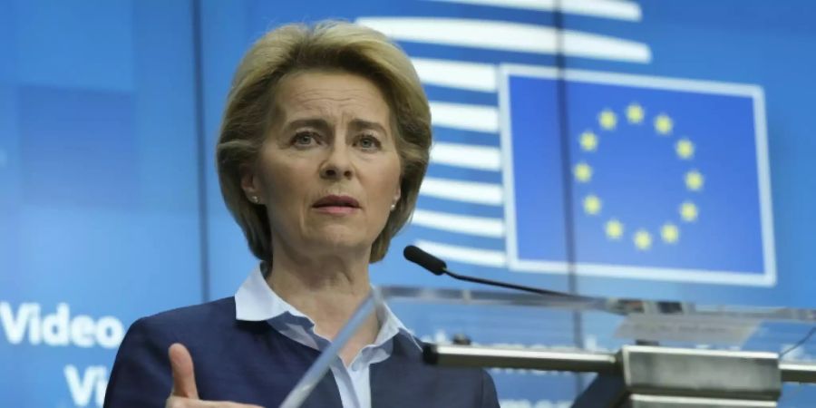 Kommissionspräsidentin von der Leyen