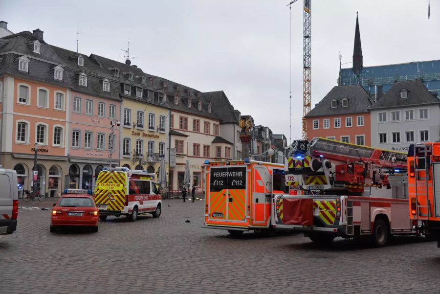 Autofahrer Trier Fussgängerzone Amokfahrt